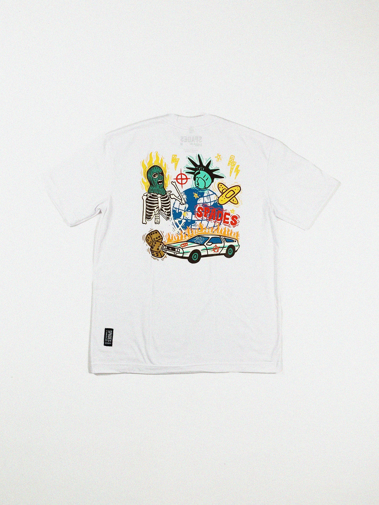 Crazy Trippy White SPADES