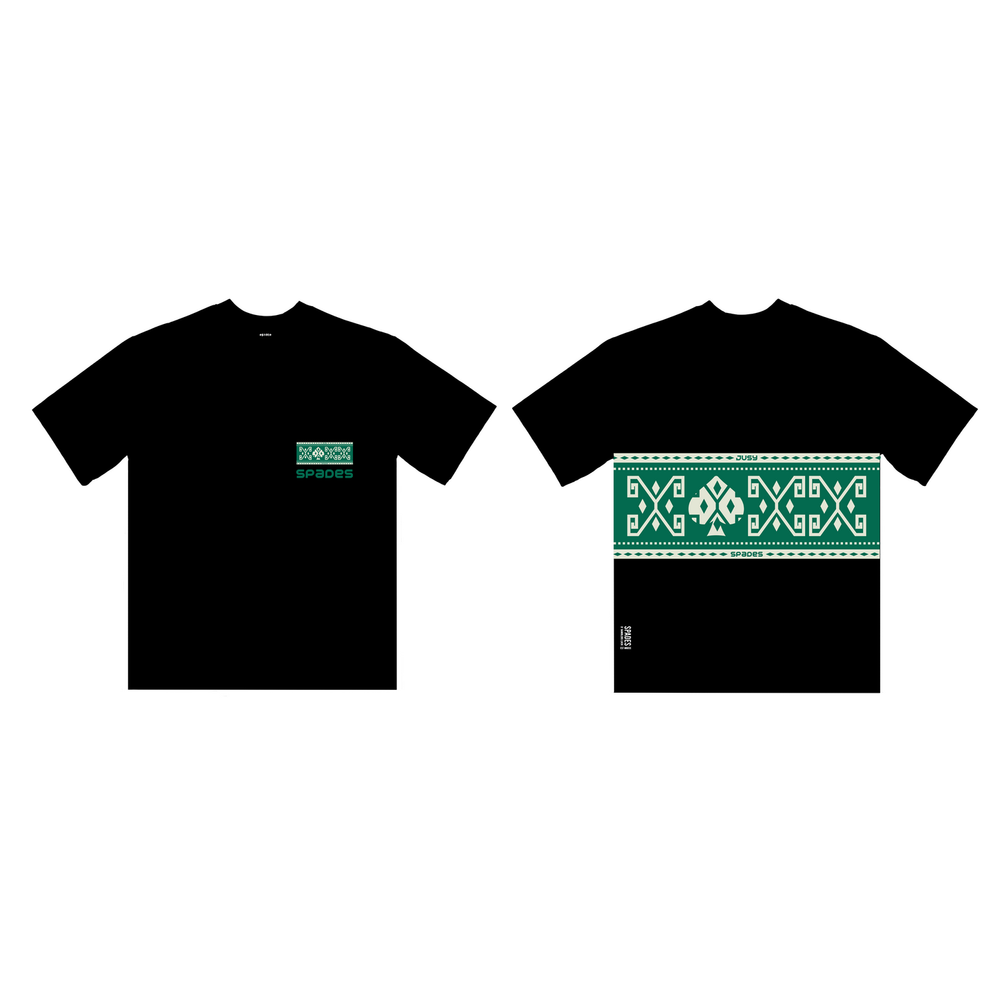 Spades Jusy Black in Box Tee