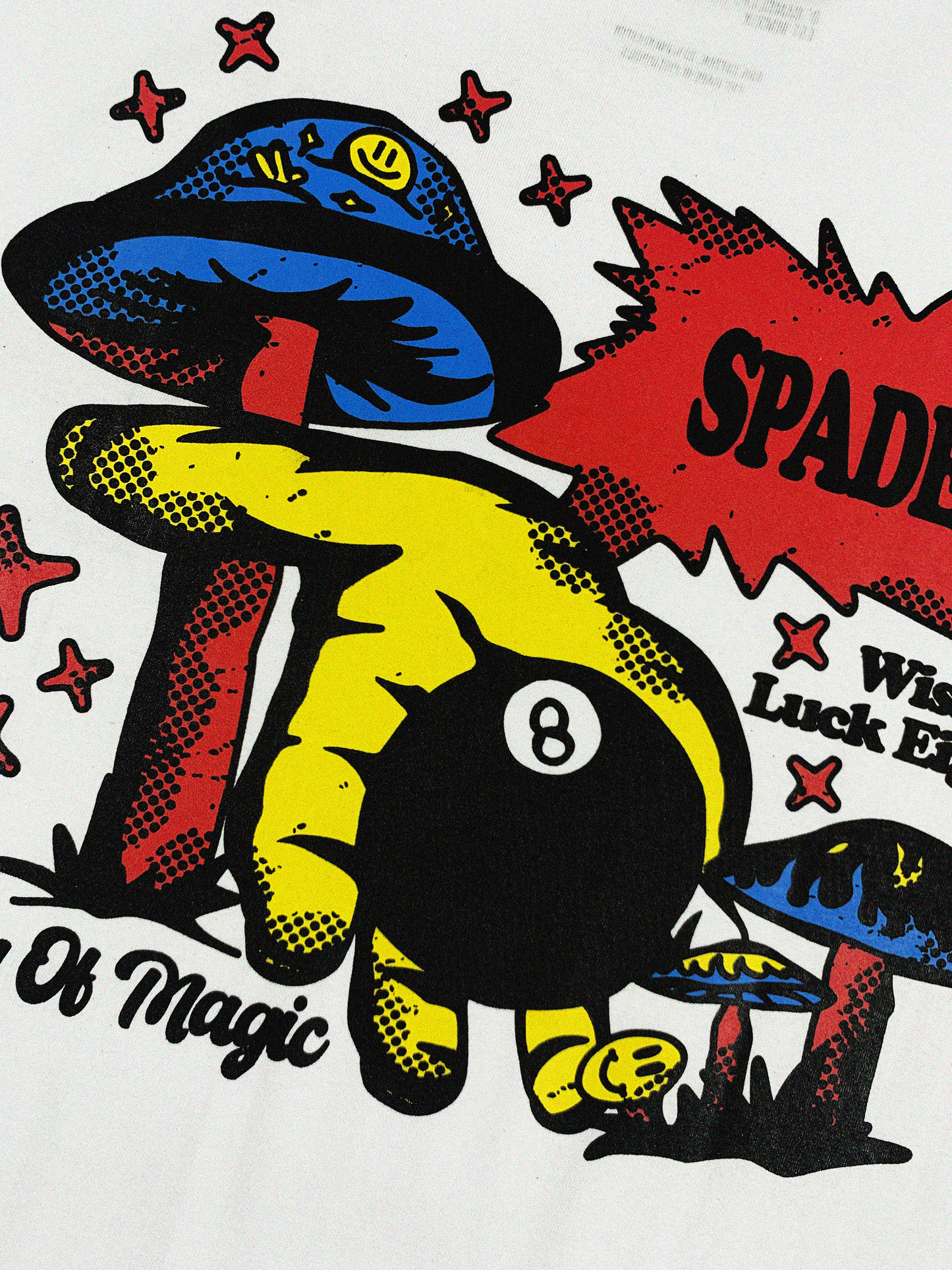 Lucky Eight White SPADES