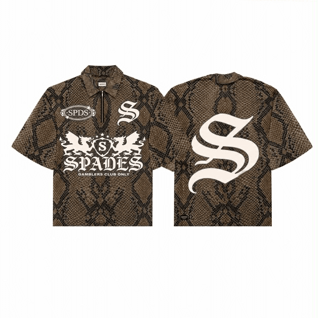 Spades KingSkin Crew Box Tee Polo
