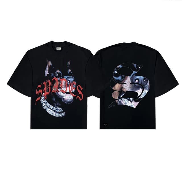 Spades Public Enemy Boxy Crop Tee