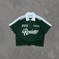 Spades Lucky Roulette Boxy Crop Polo