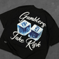 Spades Risky Dice Boxy Crop Tee