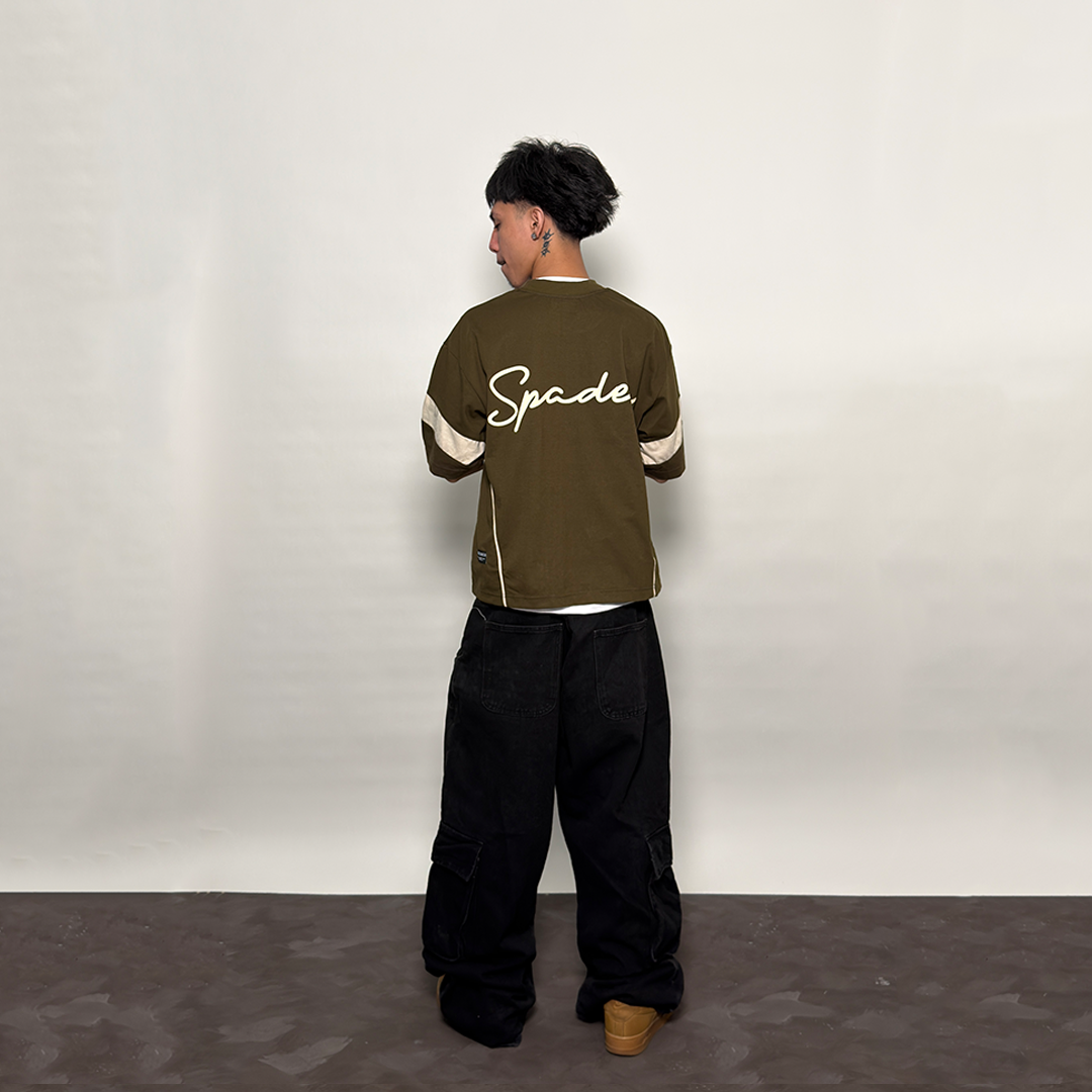 Spades The Mantra Boxy Crop Tee