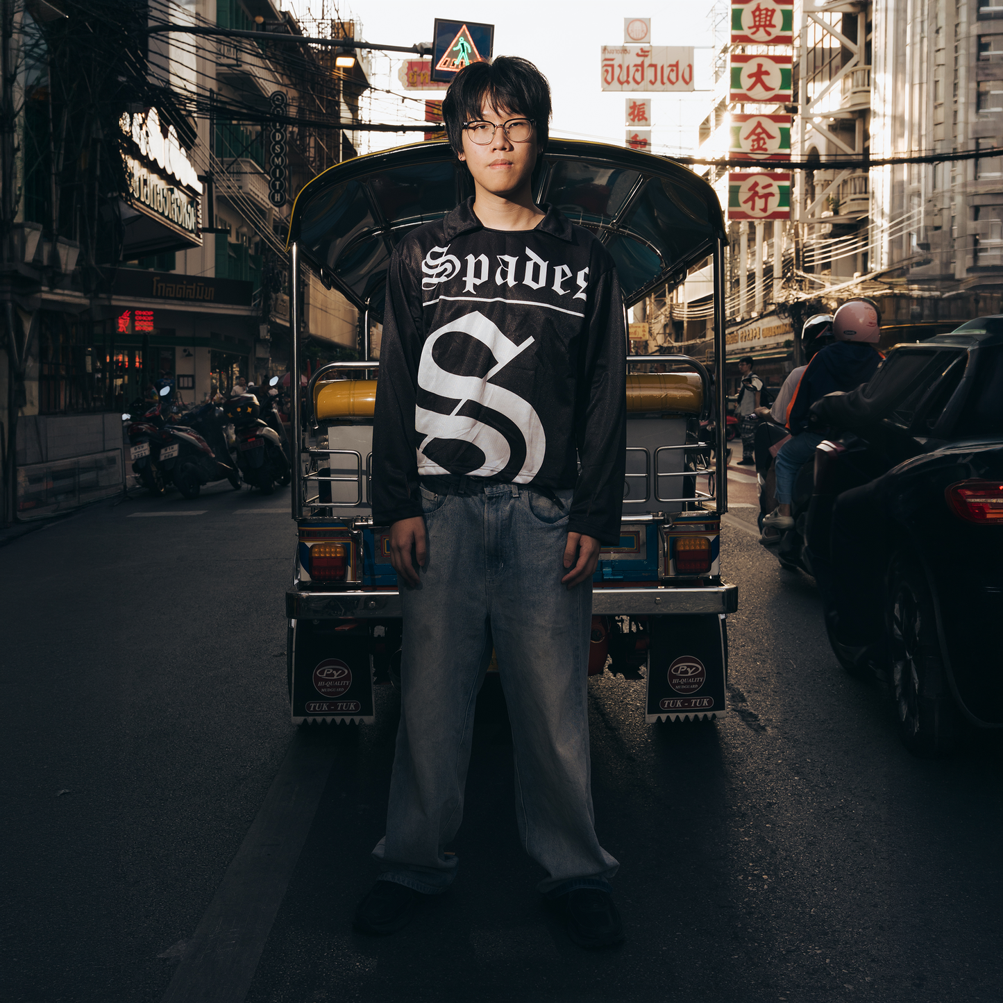 Spades Athletic No. 13 Long Sleeves Jersey SPADES