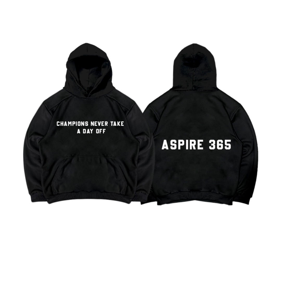 Aspire 365 Limitless Ambitions Black Hoodie