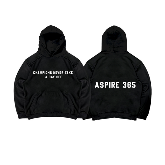 Aspire 365 Limitless Ambitions Black Hoodie