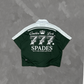 Spades Lucky Roulette Boxy Crop Polo