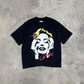 Thoughtful Glance Box Tee Black