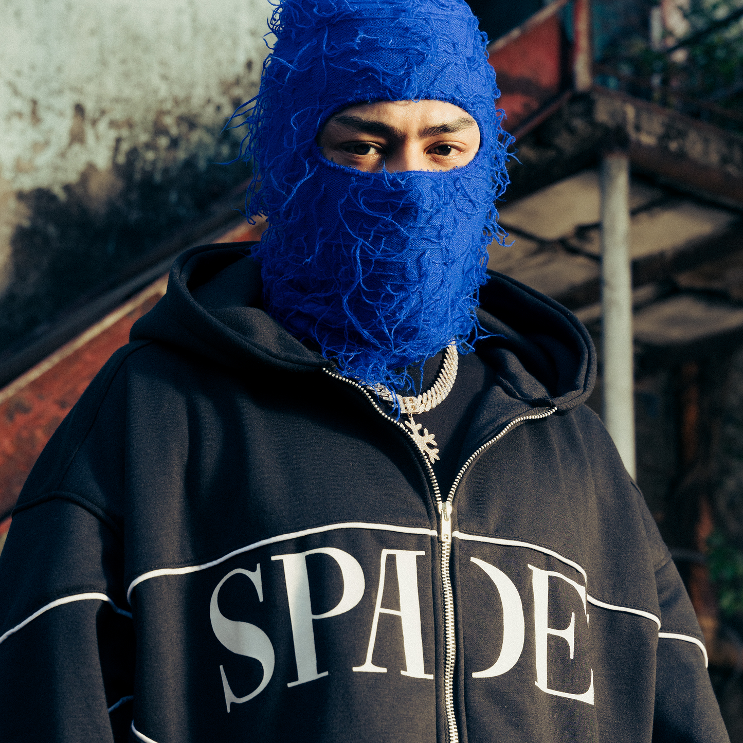 Spades Triple Lucky Boxy Crop Hoodie