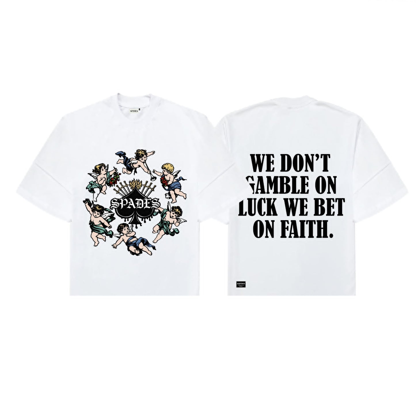 Spades Divine Stakes Box Tee