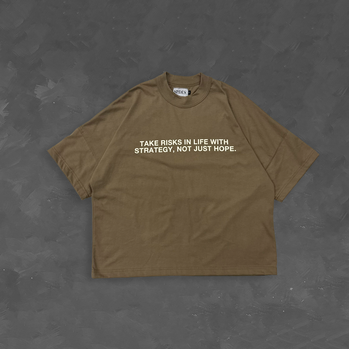 Spades Calculated Risk Boxy Crop Tee