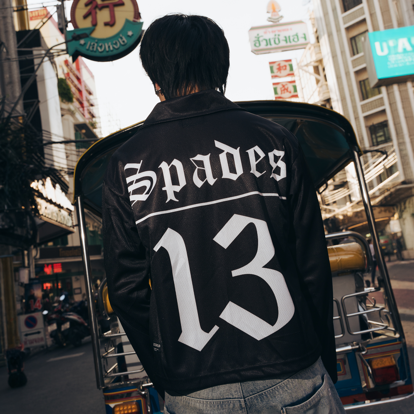 Spades Athletic No. 13 Long Sleeves Jersey SPADES