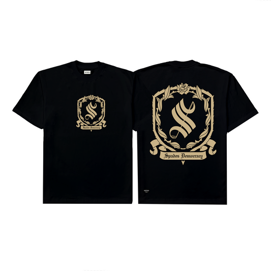 Spades Democracy Black T-shirt