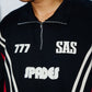 Spades Metro Surge Quarter Zip Pullover Black