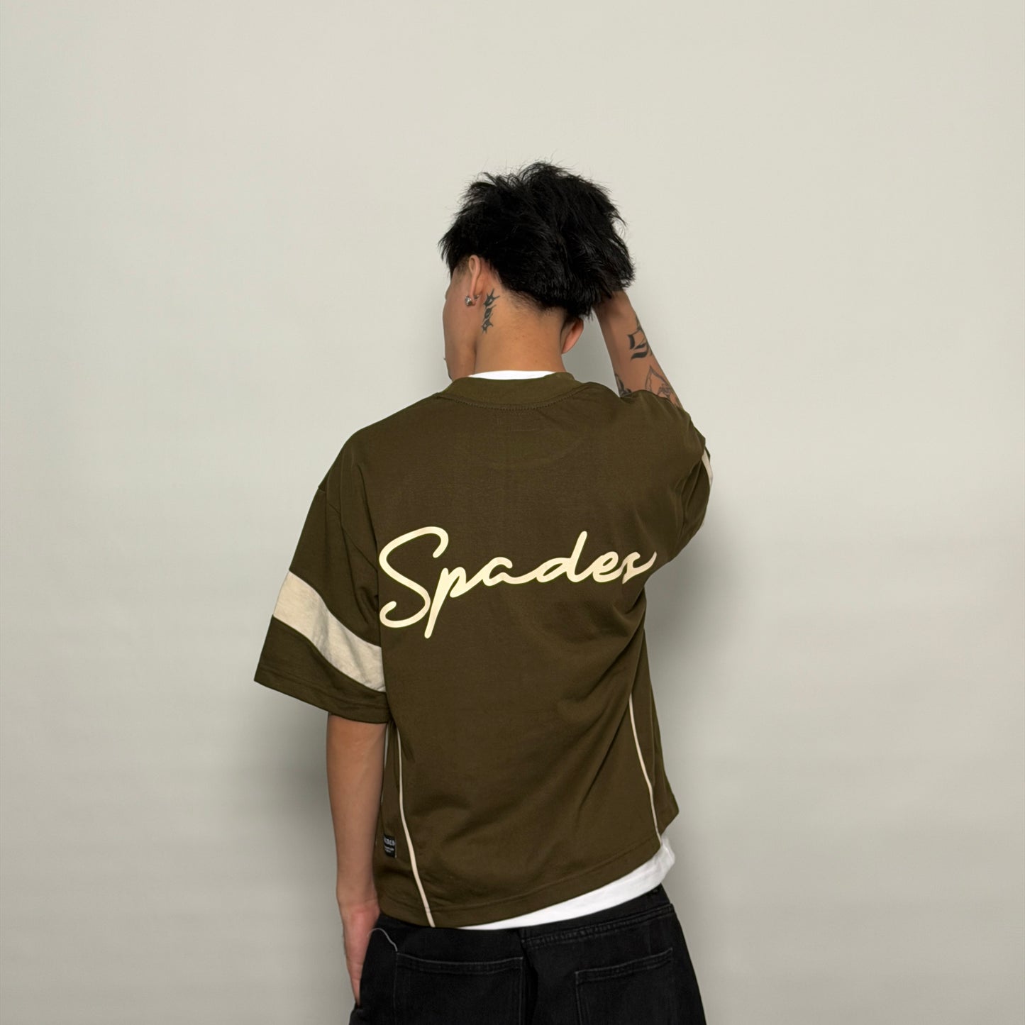 Spades The Mantra Boxy Crop Tee