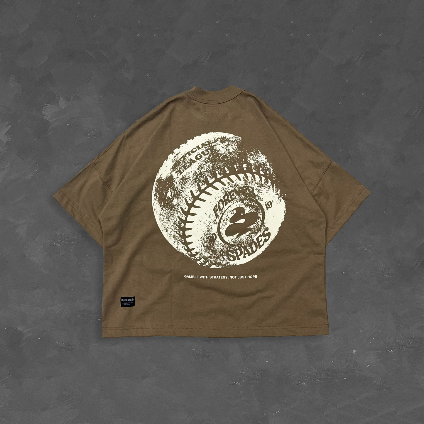 Spades Calculated Risk Boxy Crop Tee