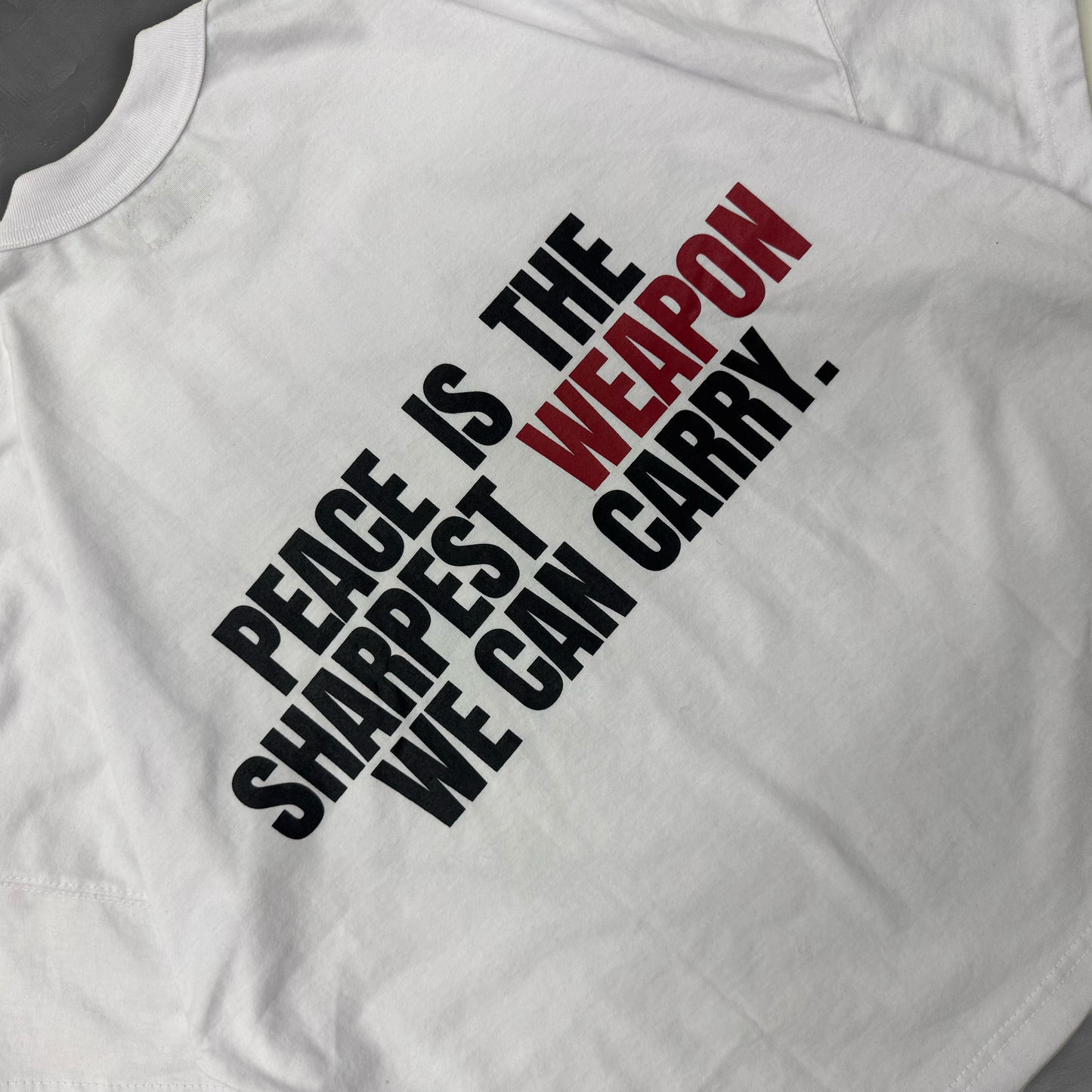 Spades Sharpest Weapon Boxy Crop Tee