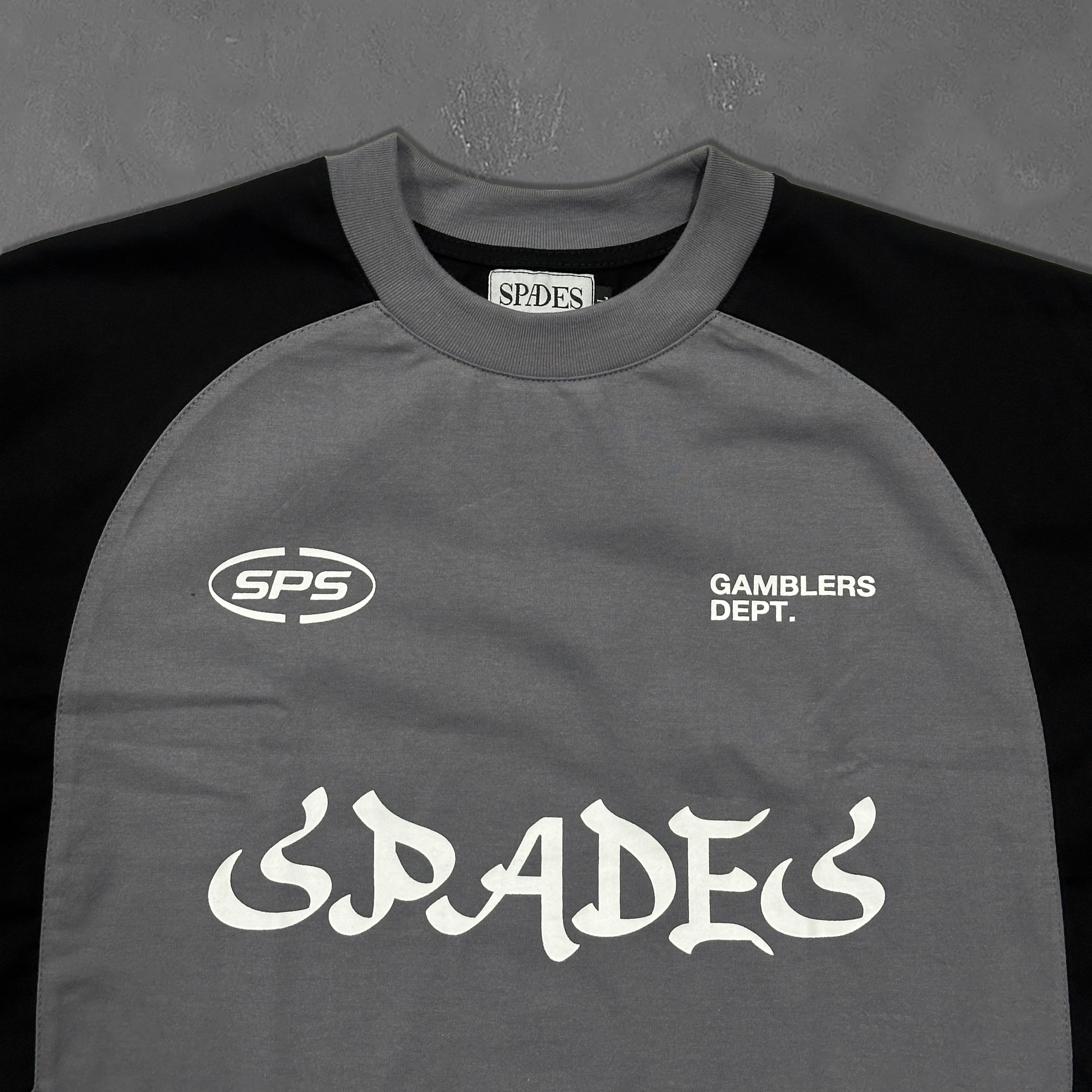 Spades Gamblers Dept. Boxy Crop Tee SPADES