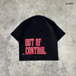 Unleashed Insticts Boxy Crop Tee Black