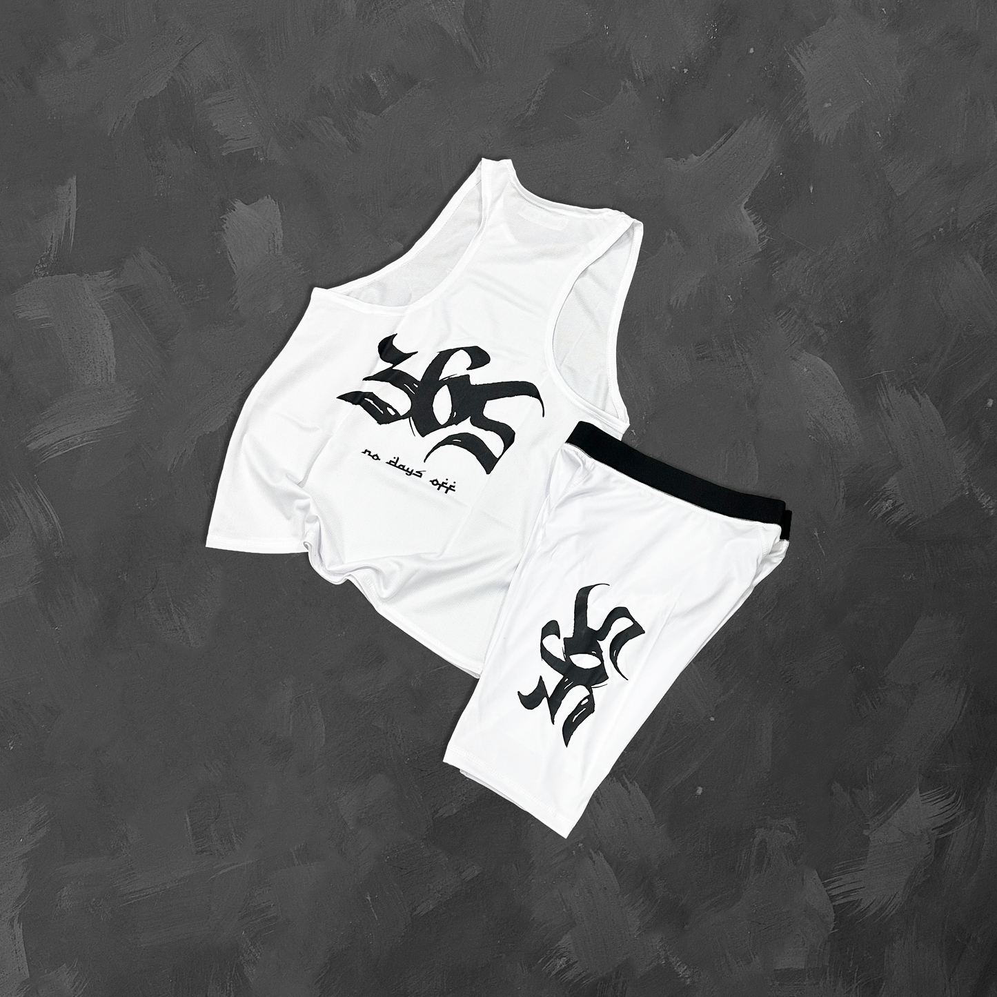 Aspire 365 Series 3 Running Singlet White ASPIRE