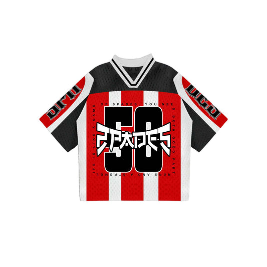 Spades Dazzle Boxy Crop Jersey