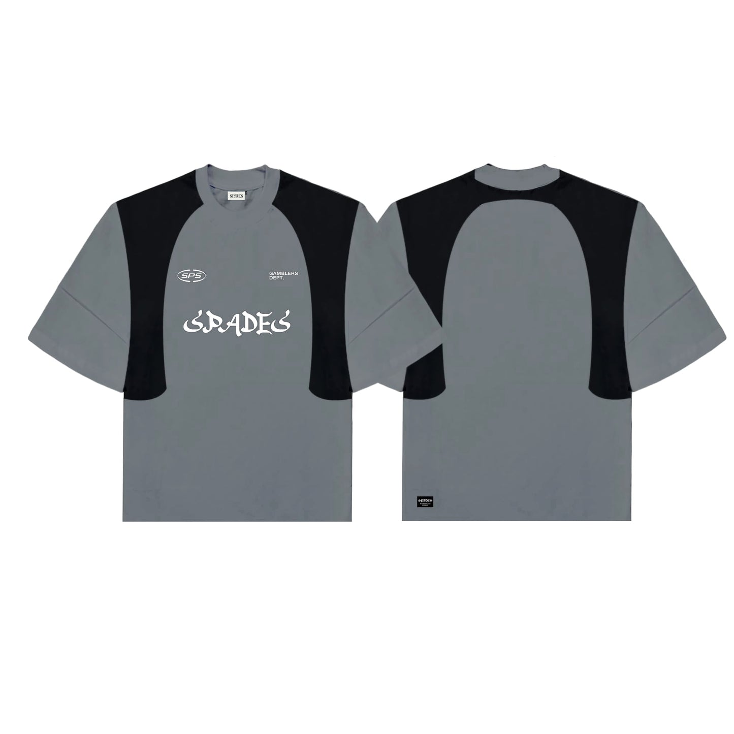 Spades Gamblers Dept. Boxy Crop Tee SPADES