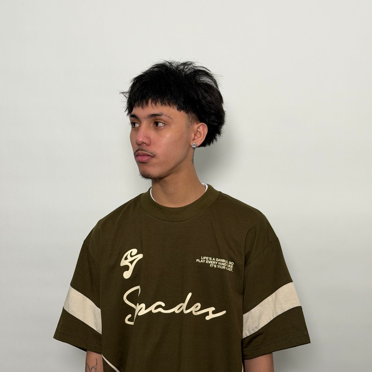 Spades The Mantra Boxy Crop Tee