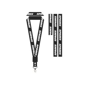 Spades Lanyards Black