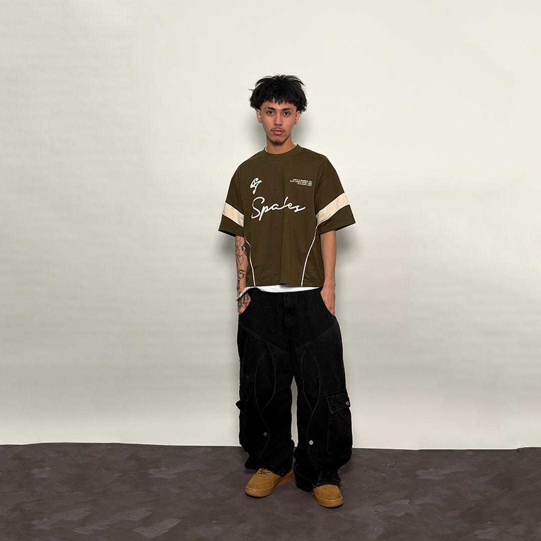 Spades The Mantra Boxy Crop Tee