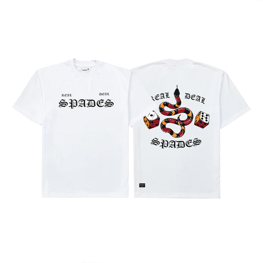 Spades Real Deal White T-shirt