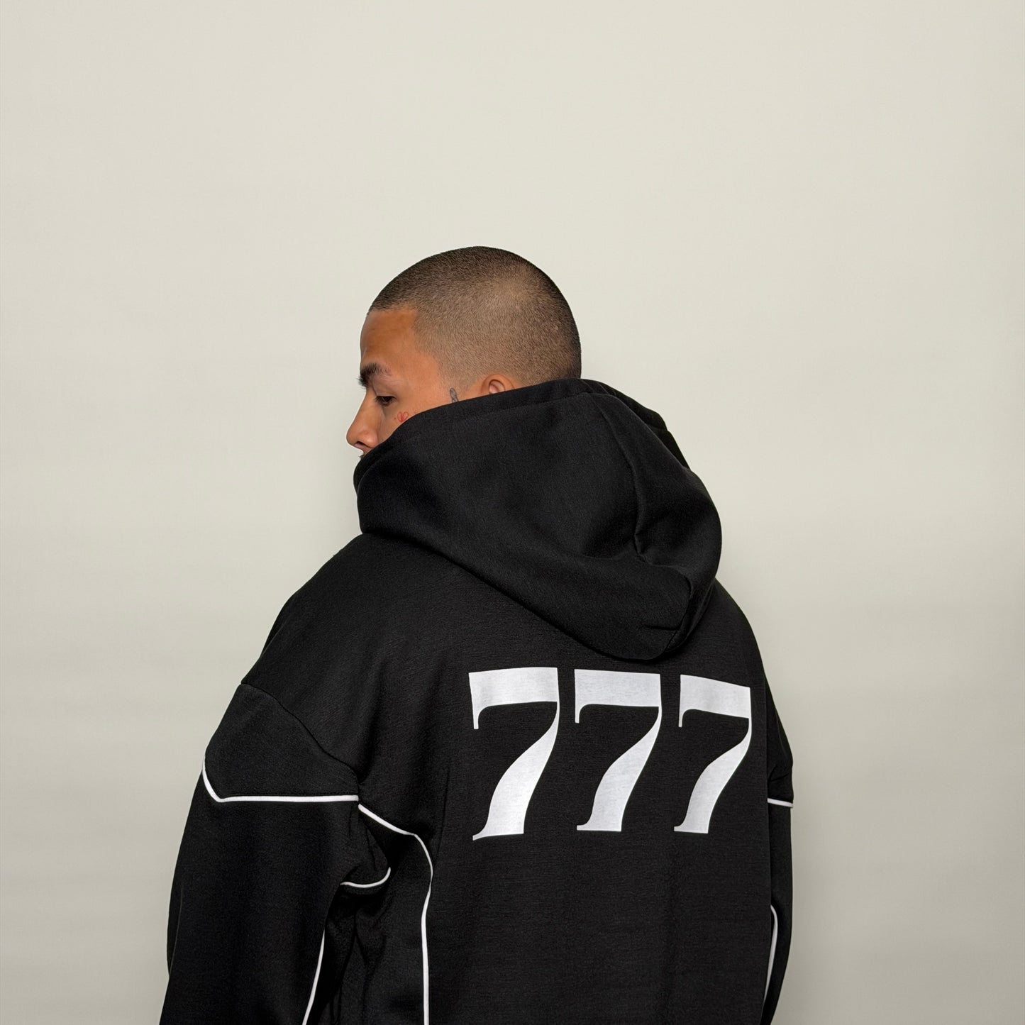 Spades Triple Lucky Boxy Crop Hoodie