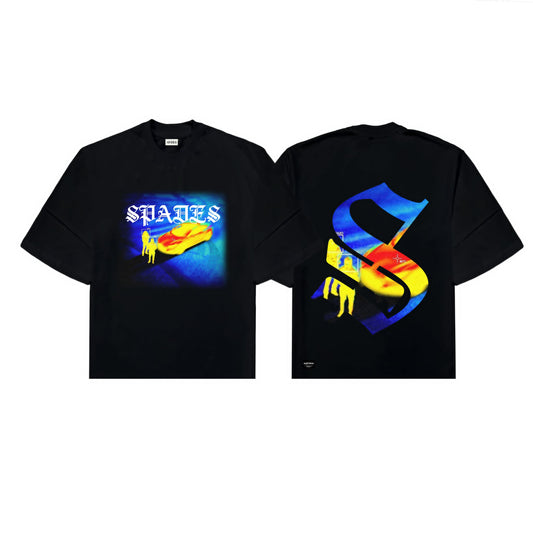 Spades Thermal Boxy Crop Tee