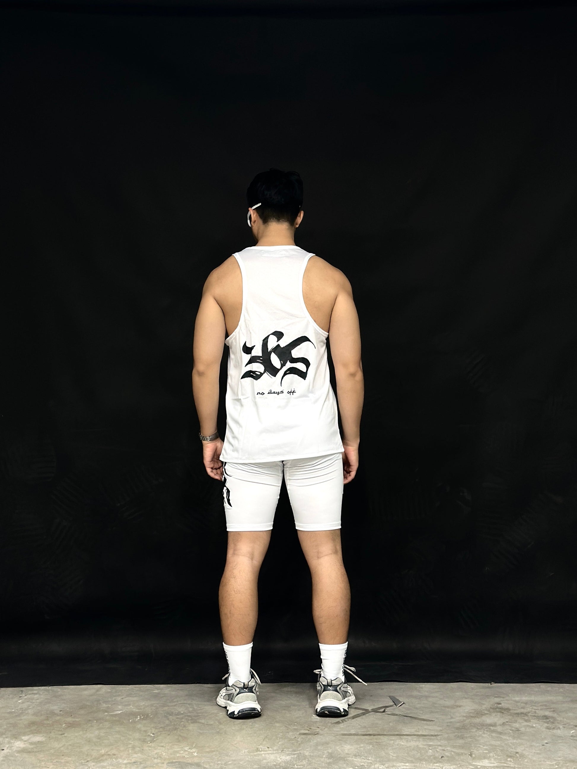 Aspire 365 Series 3 Running Singlet White ASPIRE