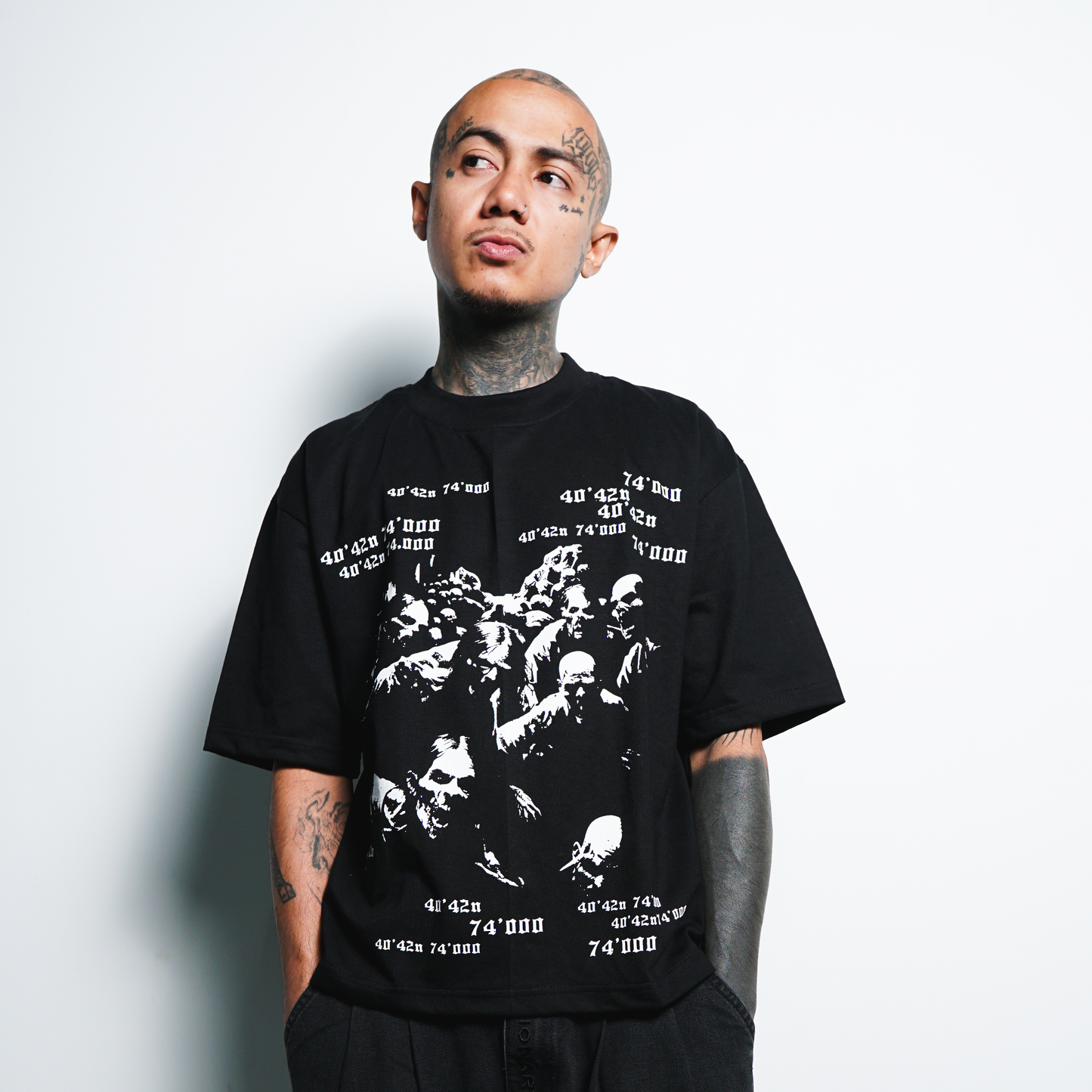 Spades Dark Empire Boxy Crop Tee