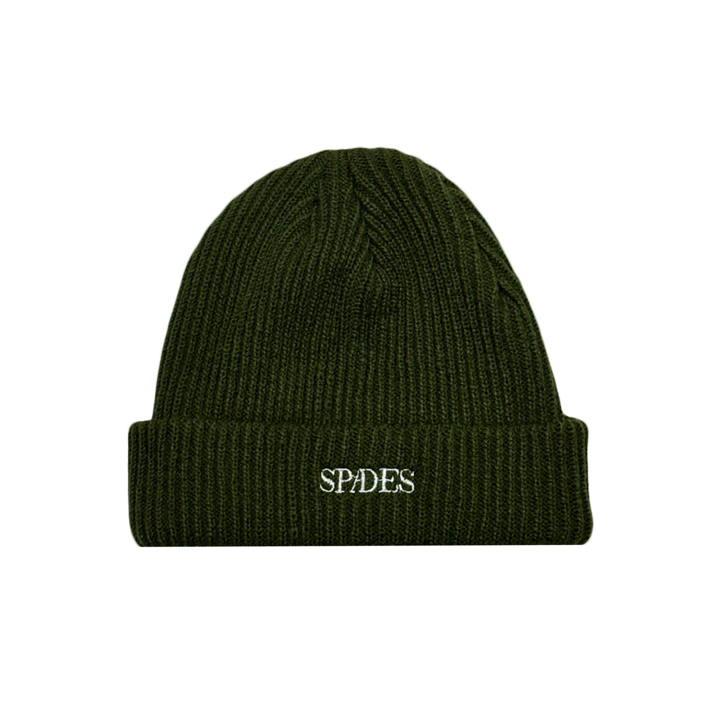 Spades Embro Beanie Army Green