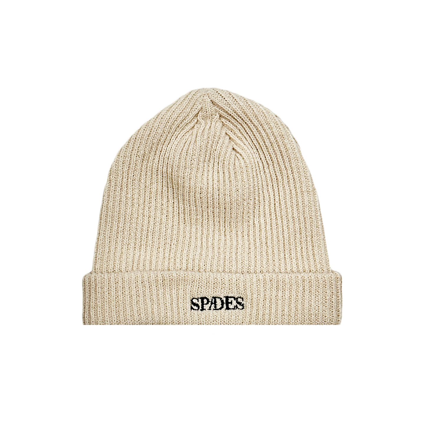 Spades Embro Beanie Cream