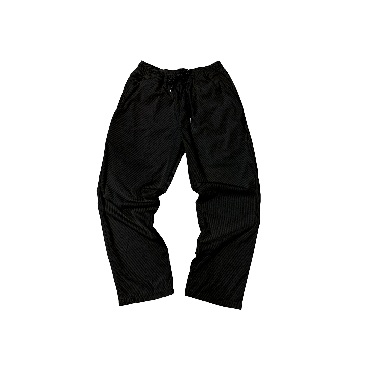 Spades Comfy Pants in Corduroy Black