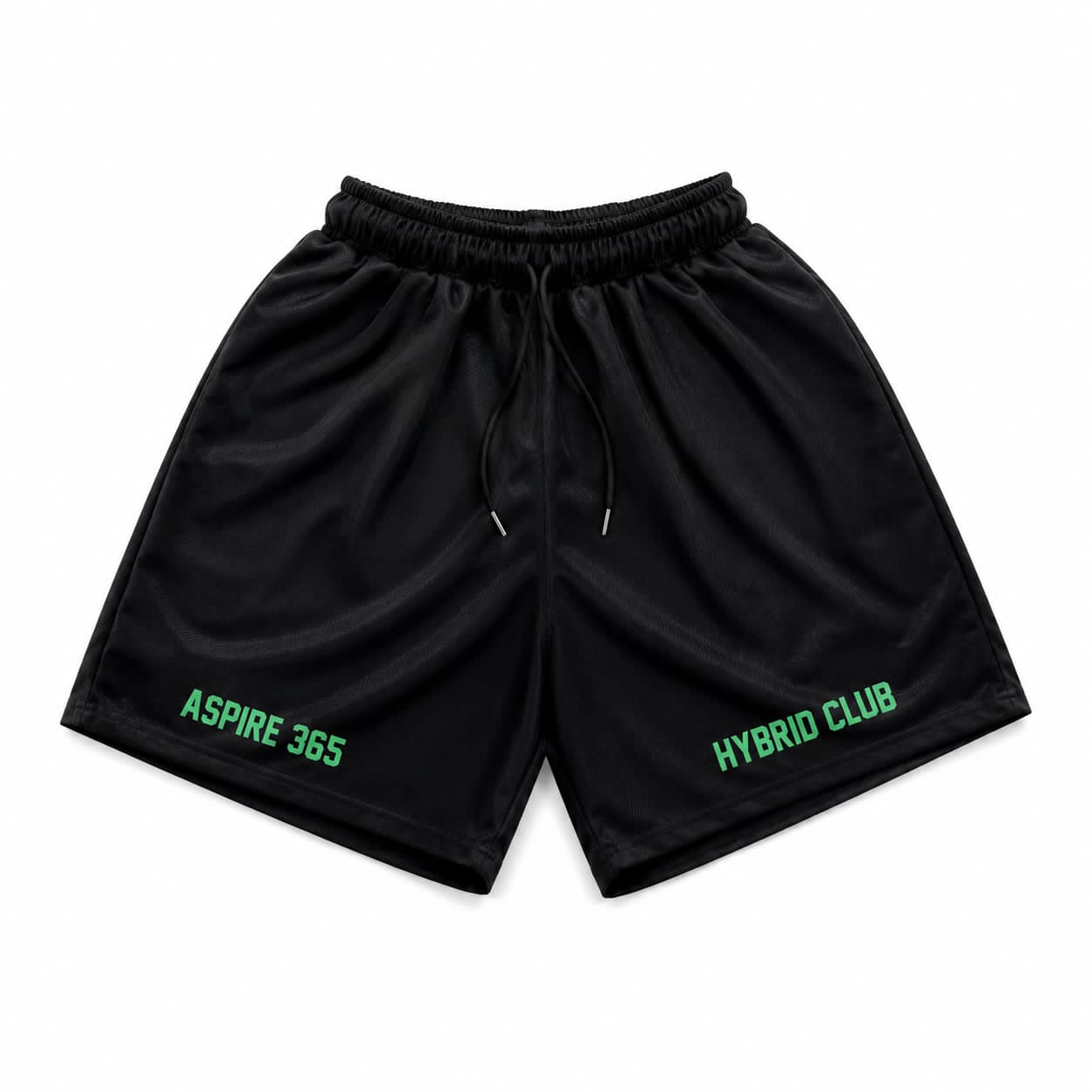 Aspire 365 Hybrid Club Mesh Shorts Black SPADES