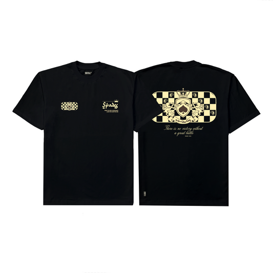 Spades Checkmate Black T-shirt