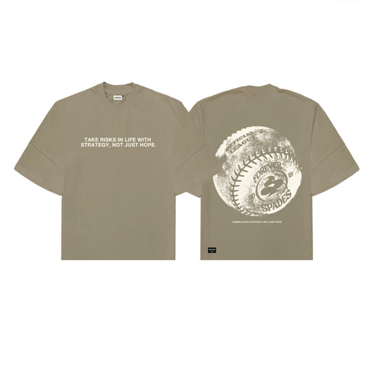 Spades Calculated Risk Boxy Crop Tee