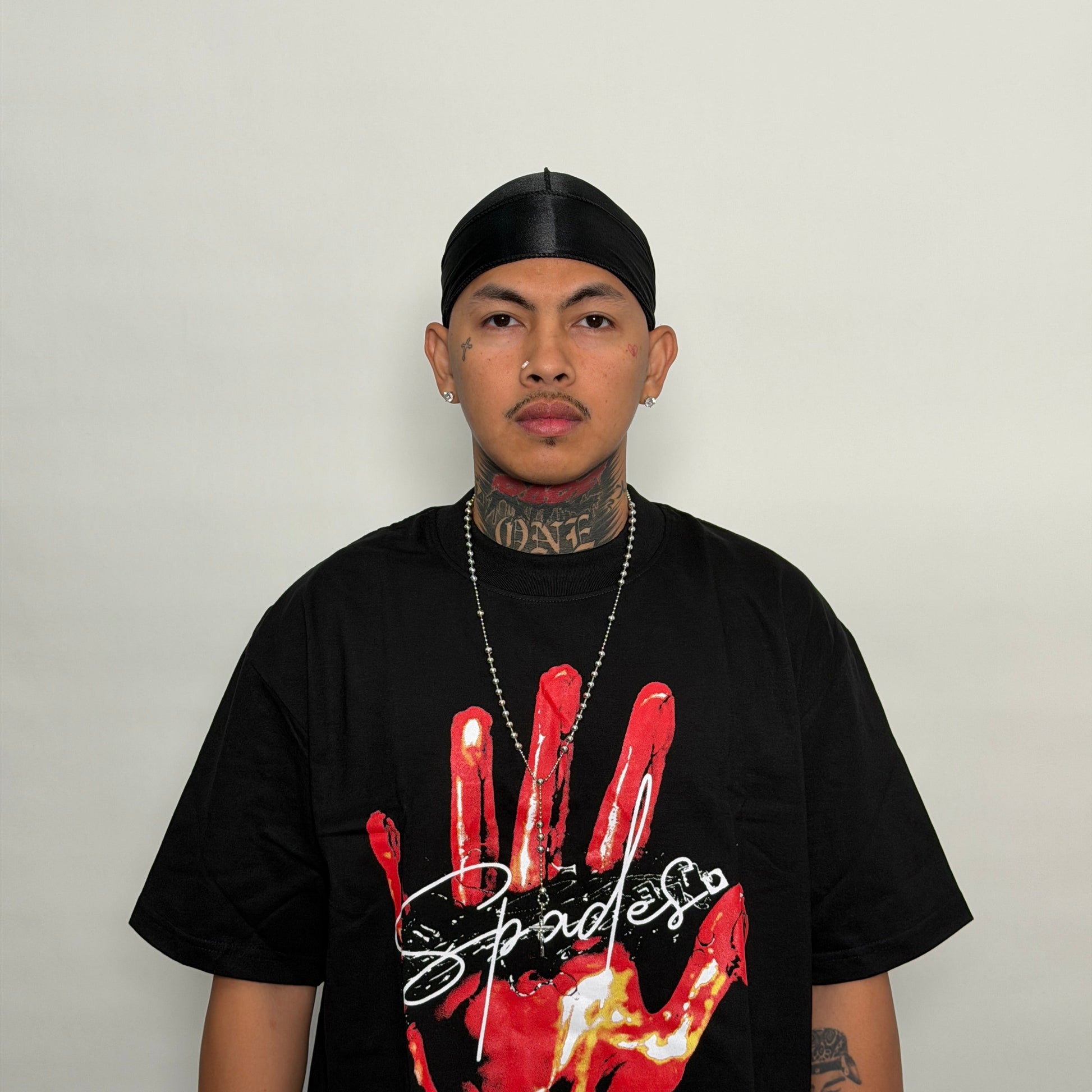 Spades Fiery Grip Boxy Crop Tee SPADES