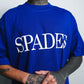 Spades High Roller Rodeo Boxy Tee Blue