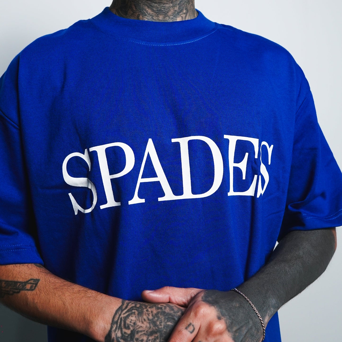 Spades High Roller Rodeo Boxy Tee Blue