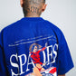 Spades High Roller Rodeo Boxy Tee Blue