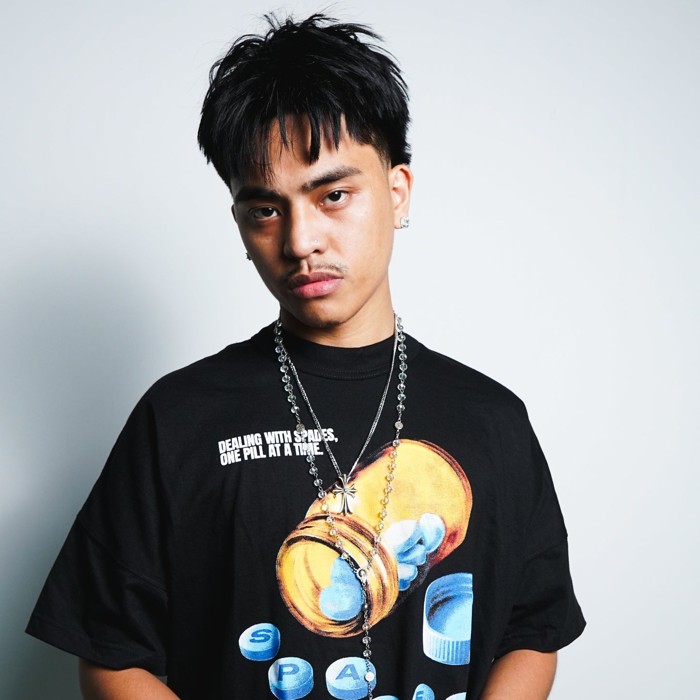 Spades Prescription Boxy Crop Tee