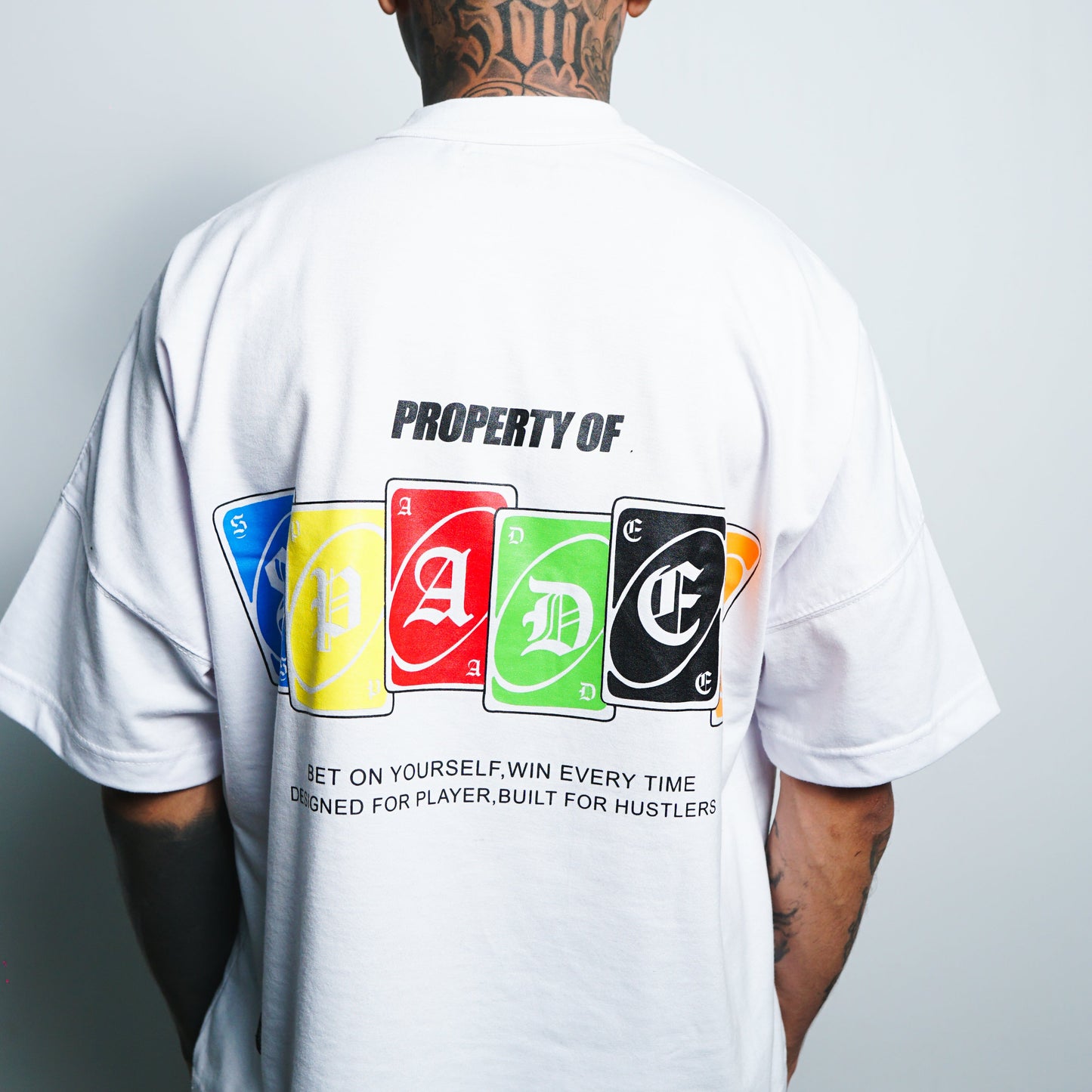 Play to Win Boxy Crop Tee White