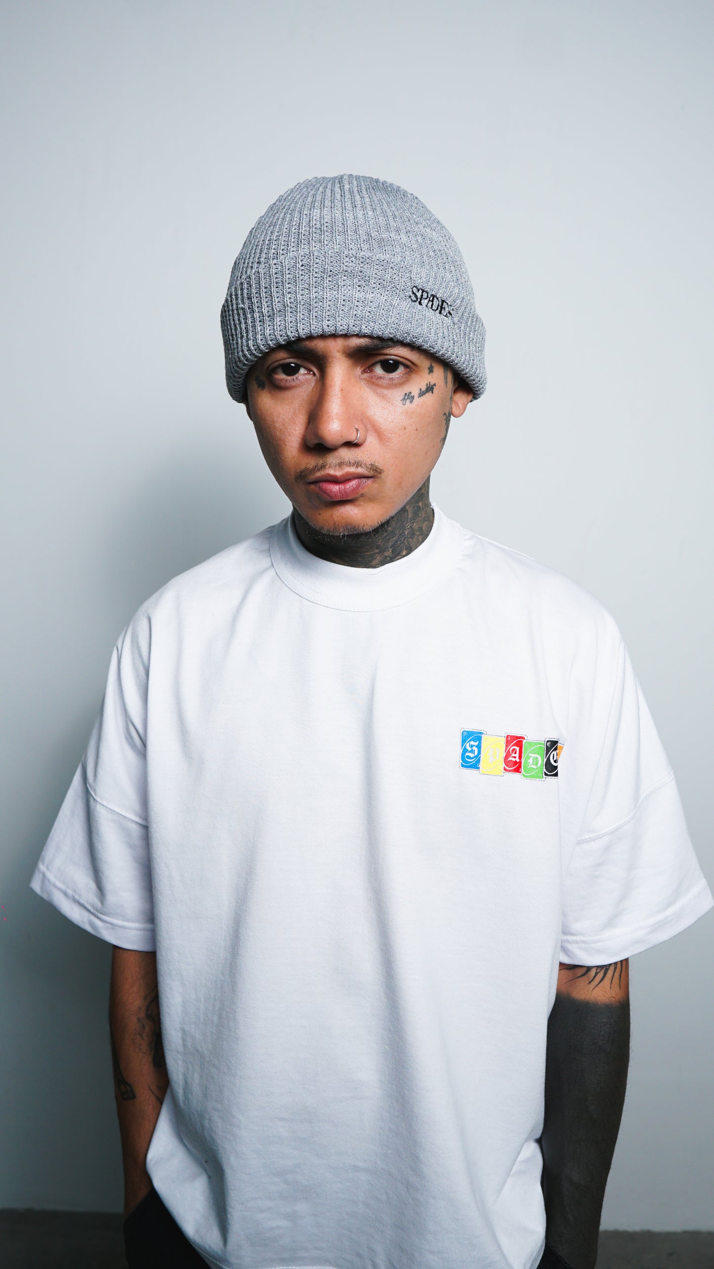 Spades Embro Beanie Gray