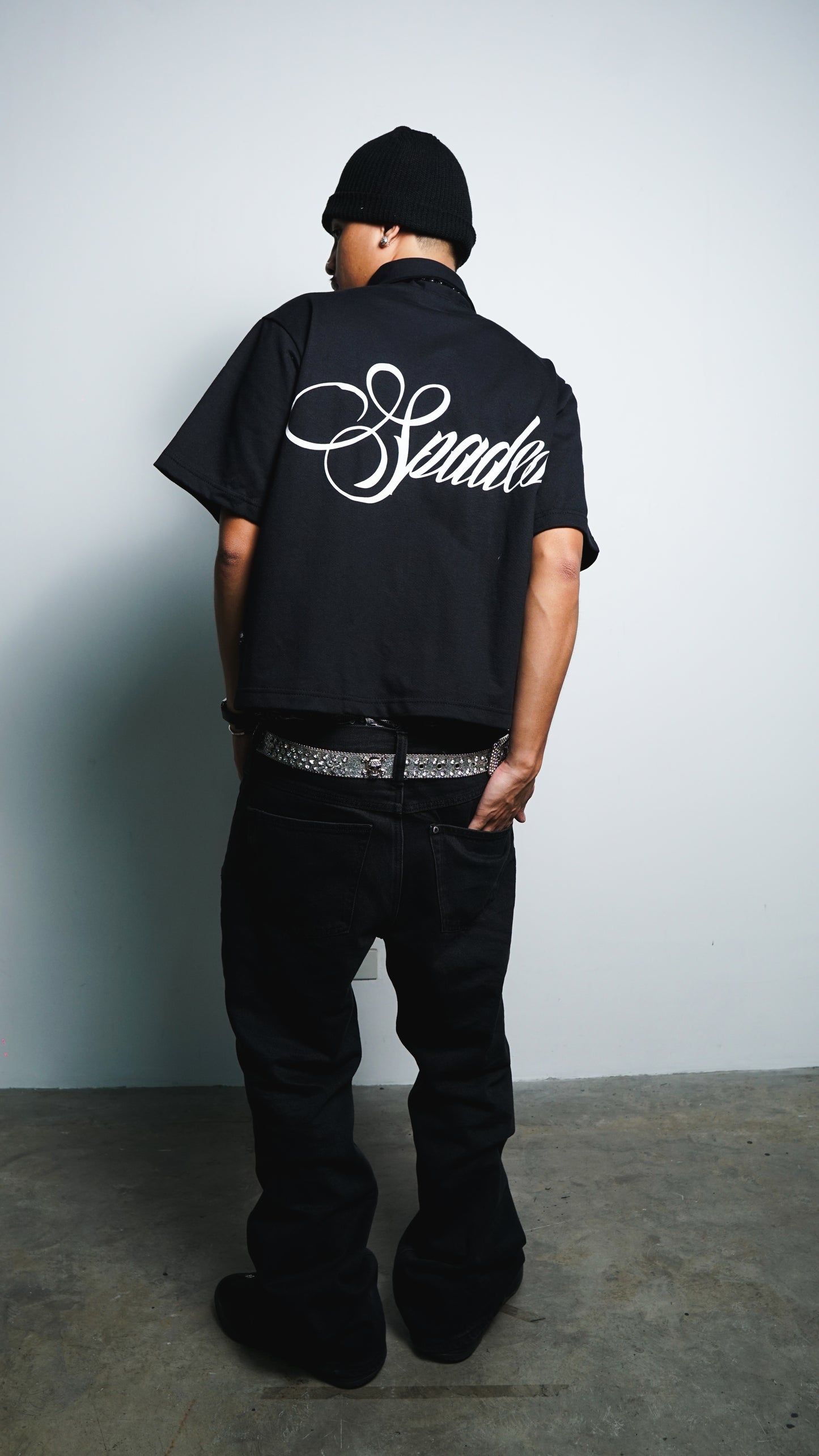 Spades High Stakes Utility Full Zip Polo