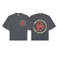 Grit Circle Signature Box Tee Gray